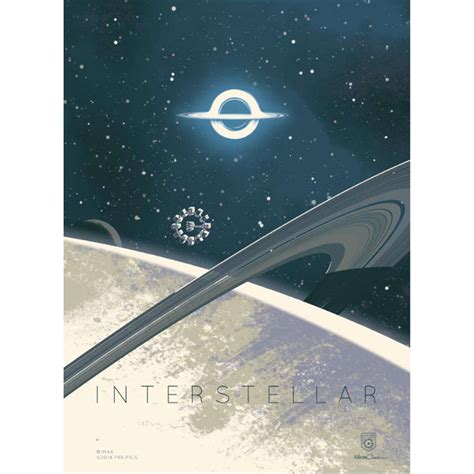 INTERSTELLAR Imax Poster 12x16 in.