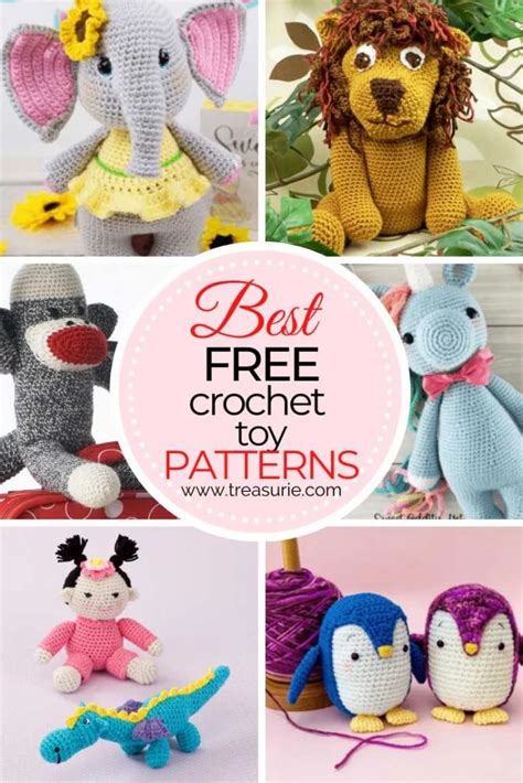 30 Free Amigurumi Patterns, Cuddly Toys to Crochet | TREASURIE