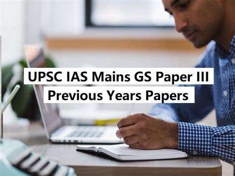 UPSC IAS Mains 2020: Previous Years Question Papers (GS Paper III) 2019 ...