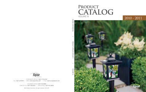 Alpine Catalog by Alpine Corporation - Issuu