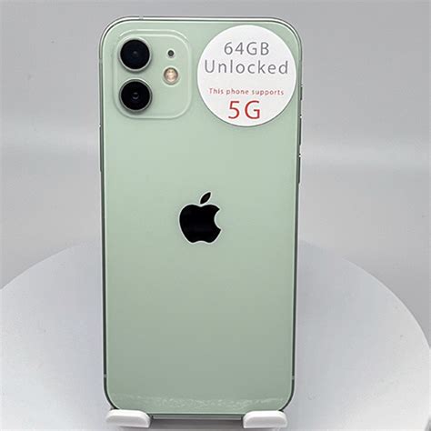 Apple iPhone 12 Mint Green 64gb Unlocked | Used device | - Techbase