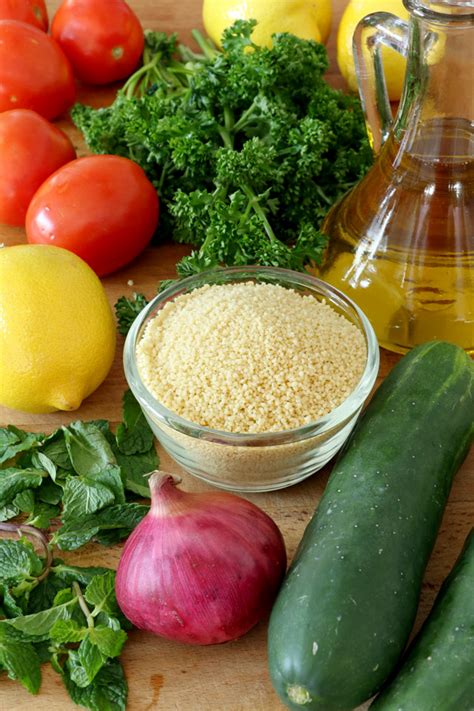 Easy Tabbouleh Salad using Couscous - Foxy Folksy