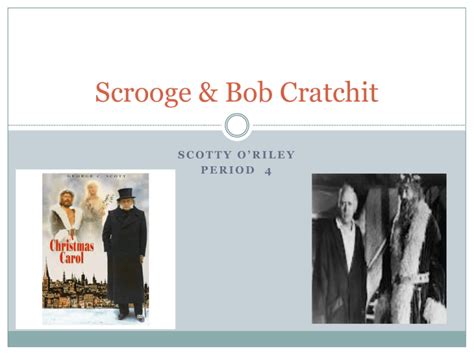 Scrooge & Bob Cratchit