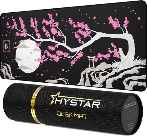Amazon.com: Hystar Extended Gaming Mouse Pad | XXXL 45" x 20" | 5mm Thick, Waterproof Surface ...