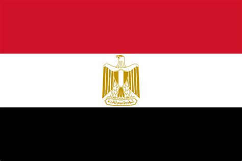 Egypt flag color codes