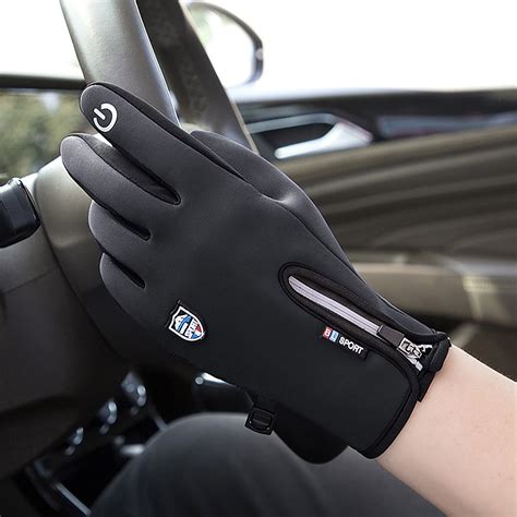 Heated gloves gloves winter gloves Touchscreen Fleece Insulated Gloves ...