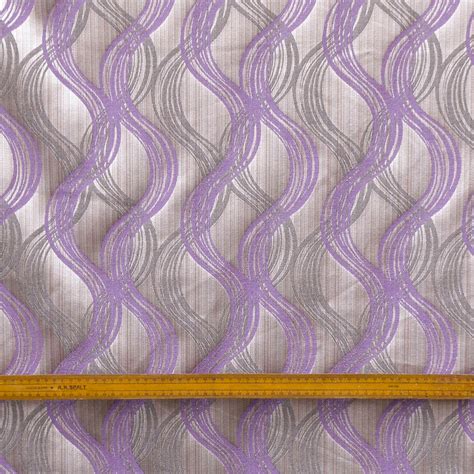 Purple Stripes Fabric By The Yard Jacquard Fabric Upholstery | Etsy