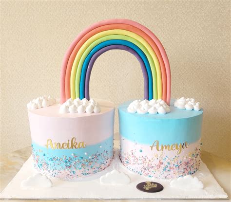 Twin Cake Design – Hannah Bakes