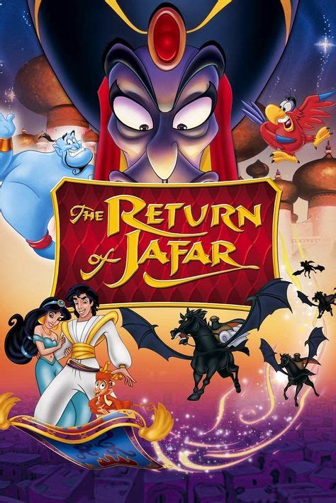 *THE RETURN of JAFAR ~ 1994 | The return of jafar, Disney movie posters, Animated movies