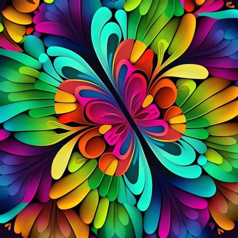 Premium Photo | A colorful background with a colorful design that says ...