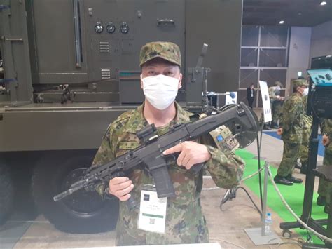 DSEI Japan 2023: JGSDF’s New Type 20 Howa Rifle on Display