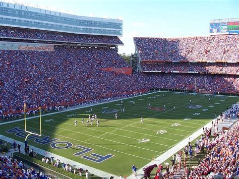 Florida Gators Football Ben Hill Griffin Stadium Desktop Background