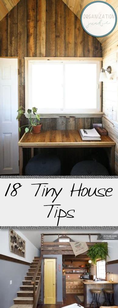 18 Tiny House Tips • Organization Junkie