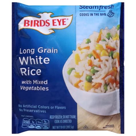 Birds Eye Steamfresh Selects Frozen Long Grain White Rice & Vegetables ...