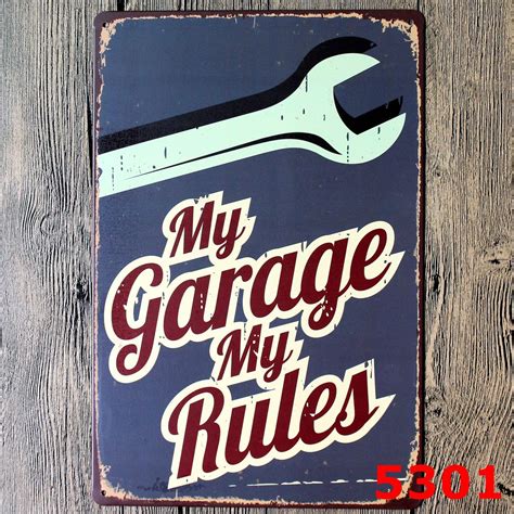 20*30cm Vintage Metal Tin Signs 39styles Wall Decor AUTOS Cars Iron Paintings Car Tin Plate Pub ...