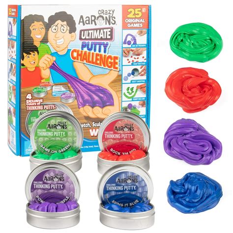 Crazy Aaron's Thinking Putty Ultimate Putty Challenge - Thinking Putty ...