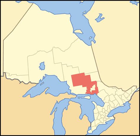 Map of Ontario Sudbury - MapSof.net