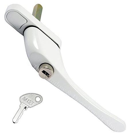 White Upvc Inline Window Handle - 40mm Spindle Bar Avocet http://www.amazon.co.uk/dp/B00MMGH9FO ...