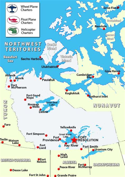 Charter Flights To Fort Resolution Northwest Territories /Charter Flight Network