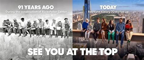 ReCreate History with The Beam at Rockefeller Center