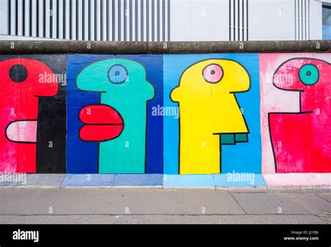 Berlin wall art Stock Photo - Alamy