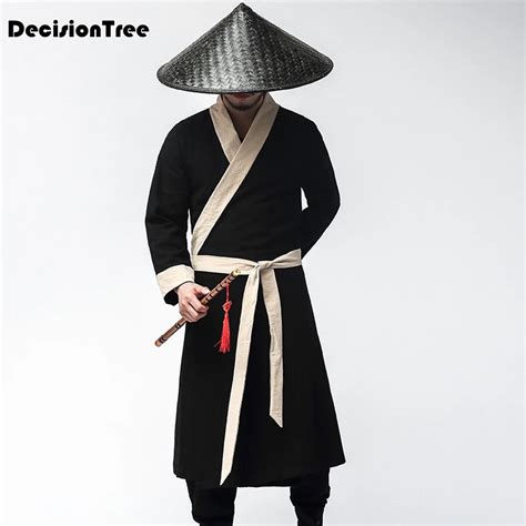 2019 summer chinese traditional hanfu costume men swordsman hanfu ...