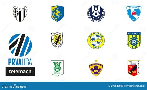 Slovenian PrvaLiga Season 2022-23. NK Maribor, FC Koper, NK Olimpija Ljubljana, NS Mura, NK ...