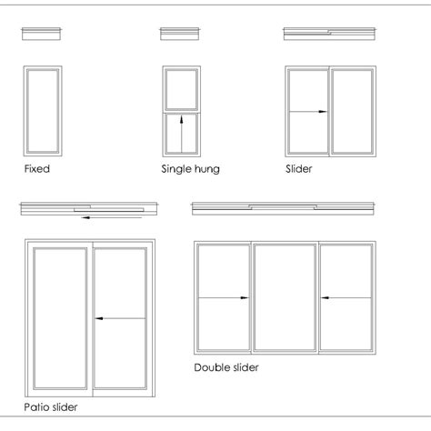 Floor Plan Elevation With Window