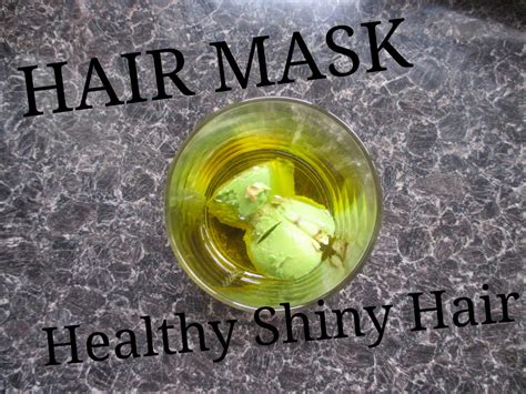 Inside Rebecca's Life: Hair Mask: Healthy Shiny Hair