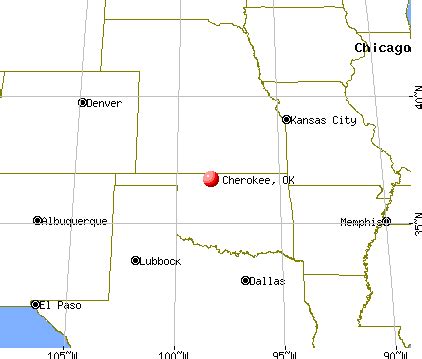 Cherokee, Oklahoma (OK 73728) profile: population, maps, real estate, averages, homes ...