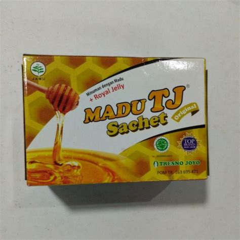 Jual madu tj sachet box 12 original - royal jelly | Shopee Indonesia