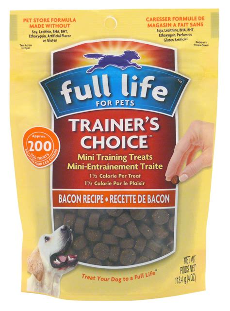 Full Life for Pets Trainer's Choice Mini Bacon Training Treats ...