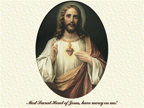 Sacred Heart Of Jesus Wallpaper - WallpaperSafari