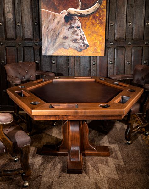 Wood Poker Table Top