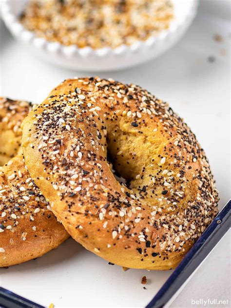 Easy Bagel Recipe - Belly Full