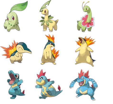 Favorite generation 2 starter Pokémon? : r/IdeologyPolls