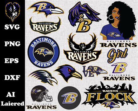 Ravens svg Baltimore Ravens SVG Ravens Girl svg NFL SVG | Etsy