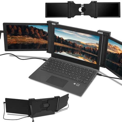 Buy Dual Portable Extended Monitor Laptop Screen Extender Triple Laptop ...