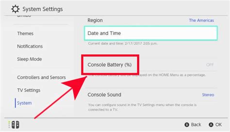 How To Show Nintendo Switch Battery Percentage