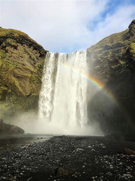 Skogafoss Rainbow Photograph by Catherine Reading - Fine Art America