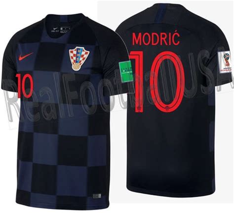 NIKE LUKA MODRIC CROATIA AWAY JERSEY FIFA WORLD CUP 2018 ...