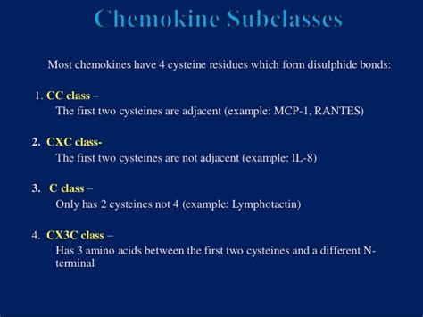 Chemokines