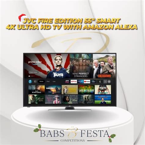 JVC Fire Edition 55″ Smart TV – Babs & Festa