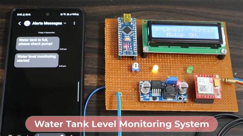 GSM Based Water Level Monitoring System with Arduino