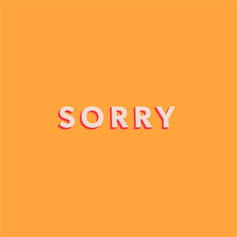 Sorry Day | alnmakes