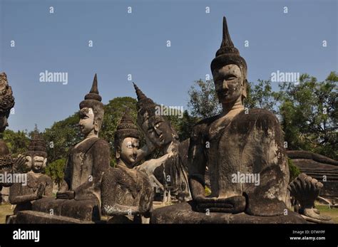 buddha park near vientiane,laos Stock Photo - Alamy