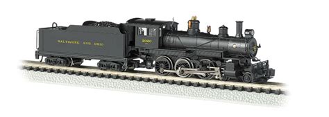 BACHMANN B&o Baldwin 4-6-0 Steam Locomotive Dcc On Board N Scale Train ...