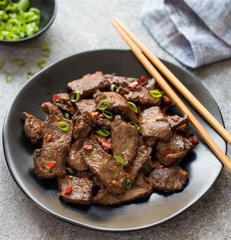 Spicy Hunan Beef - Kirbie's Cravings