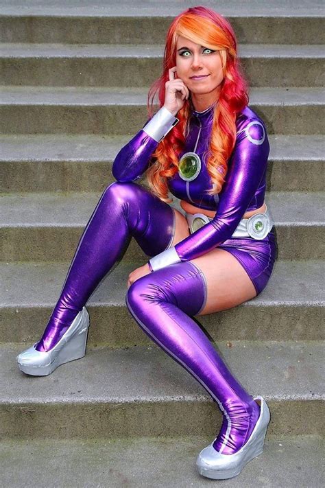 Pin on Starfire Cosplay