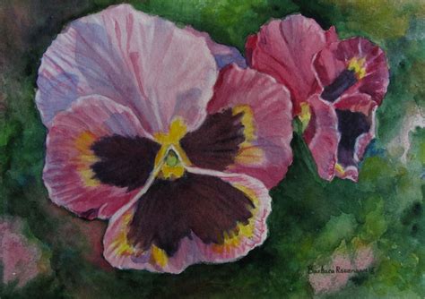 Watercolor Pansy on Pinterest | Pansies, Watercolors and Watercolor ...